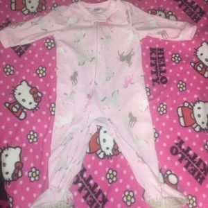 Pony printed 12M onesie
